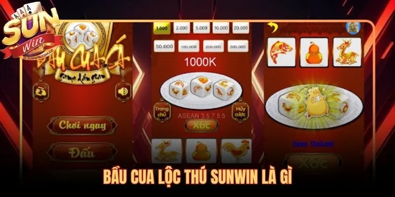 Bầu cua lộc thú Sunwin biến thể số hóa với bộ linh thú độc quyền