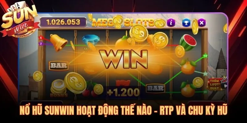 Cơ chế RTP và chu kỳ tích lũy hũ jackpot tại Sunwin