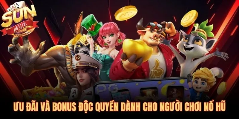 Bonus nổ hũ Sunwin Free Spin và hoàn tiền chỉ dành riêng cho slot